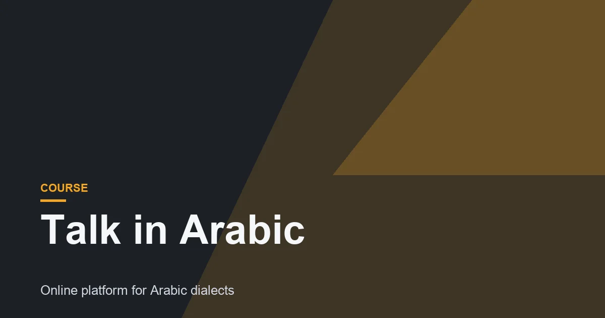 Talk in Arabic Review: Great ideas, poor delivery