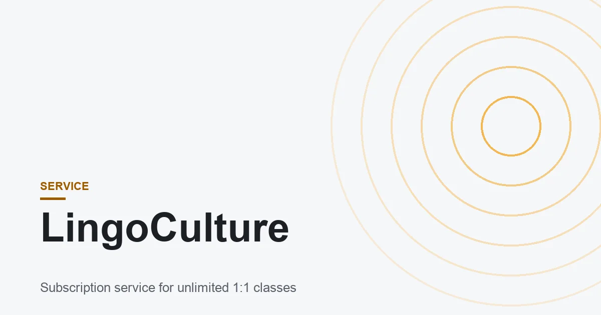 LingoCulture Review: Unlimited 1-on-1 French Classes