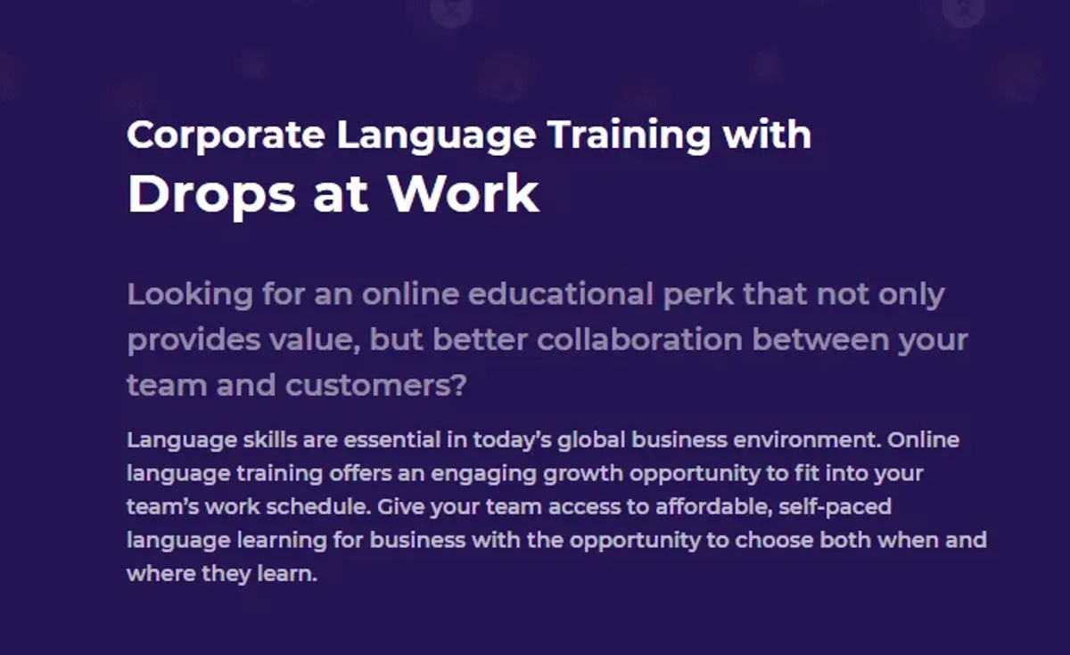 Drops Language Learning