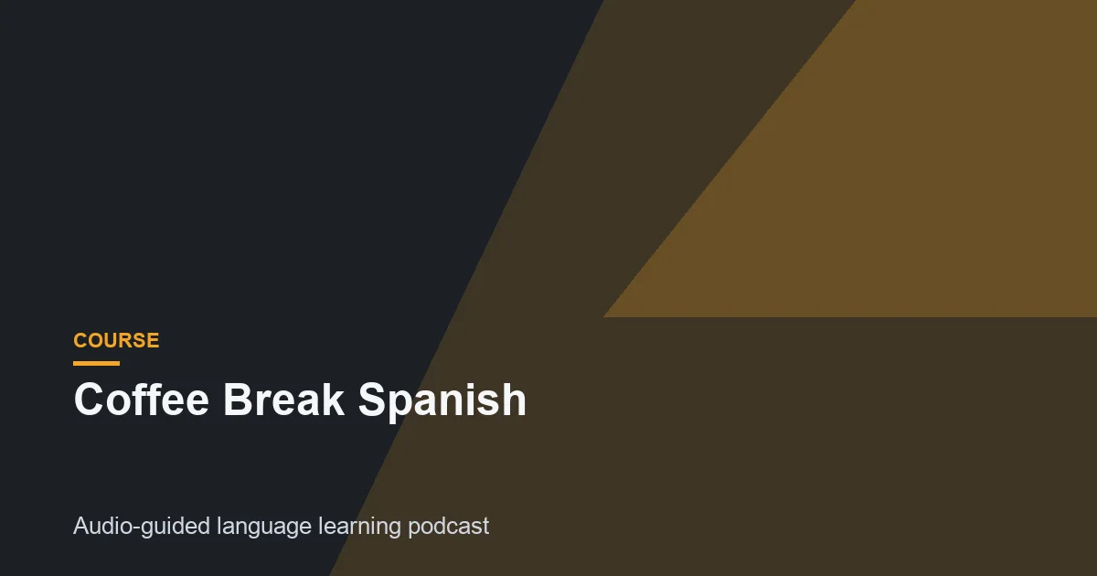 Coffee Break Spanish Review: Excellent Freemium Podcast