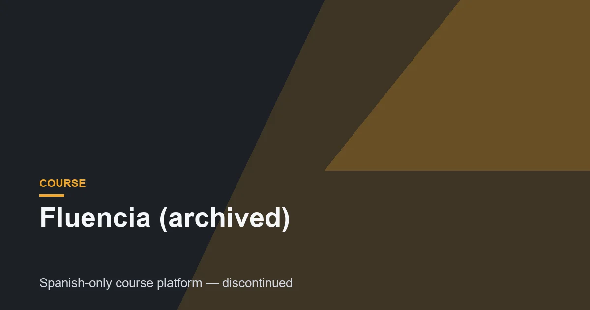 Fluencia Review: A useful, no-nonsense Spanish course
